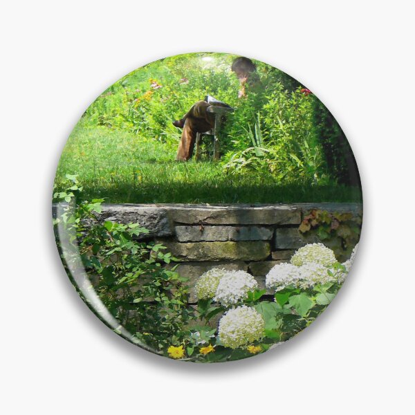 Item preview, Reading in the Garden designed and sold by Susan Savad.
