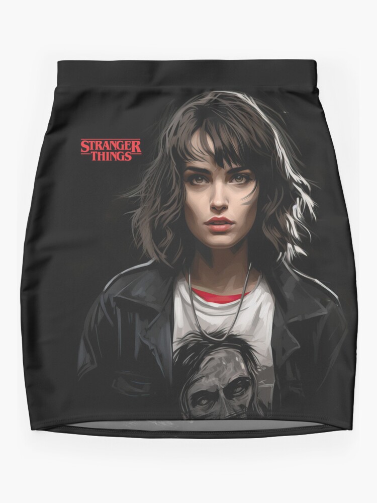 Thumbnail 3 of 4, Mini Skirt, Stranger Things art designed and sold by LLartstation.