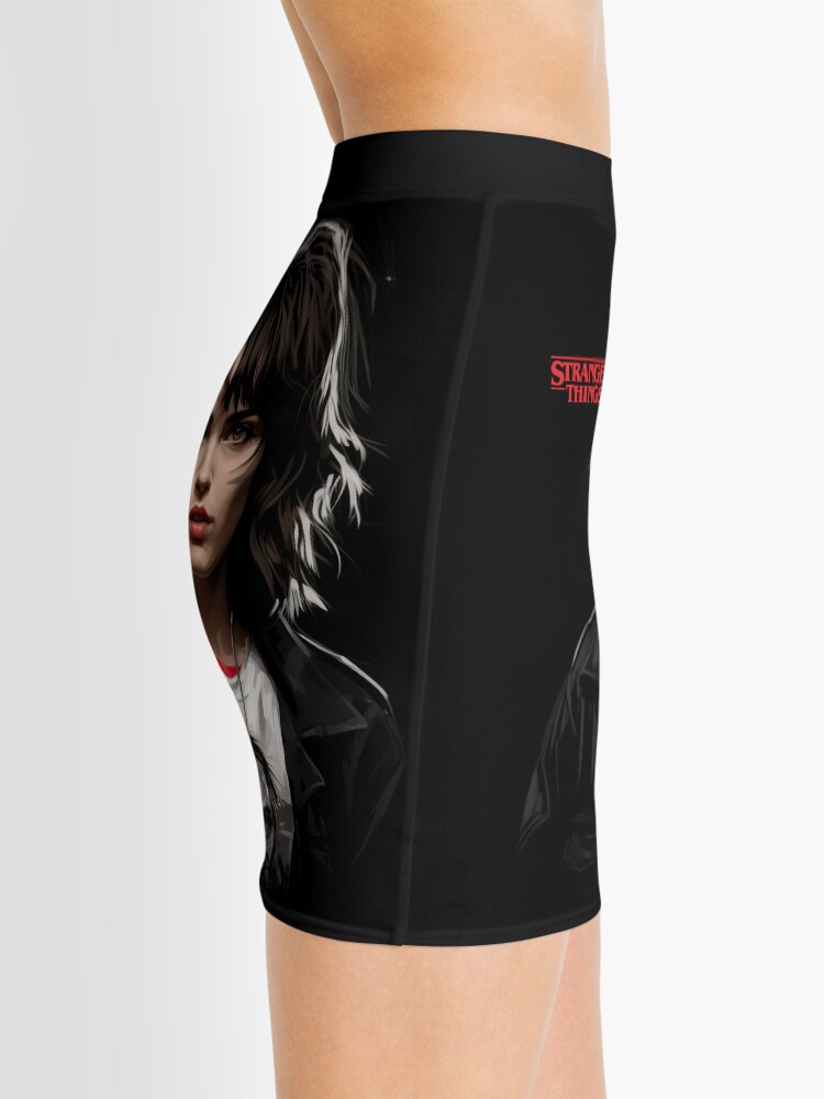 Thumbnail 2 of 4, Mini Skirt, Stranger Things art designed and sold by LLartstation.