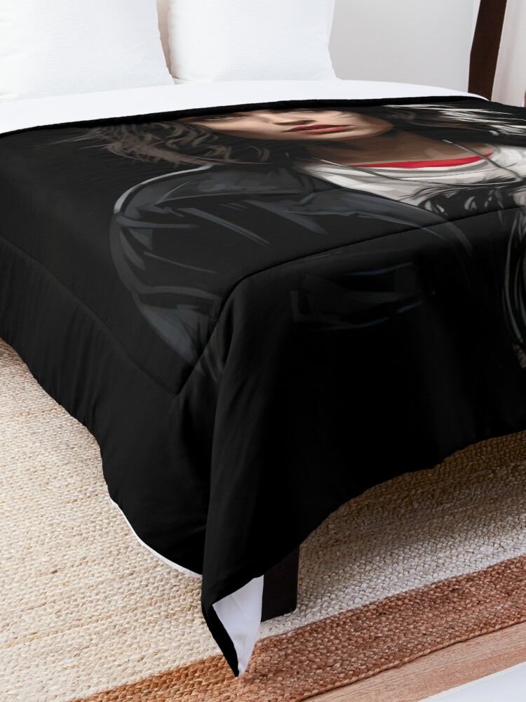 Thumbnail 5 of 6, Comforter, Stranger Things art designed and sold by LLartstation.