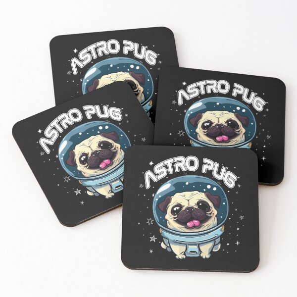Item preview, Pugs in Space: The Adventures of AstroPug designed and sold by RedoneDesignART ⭐⭐⭐⭐⭐.