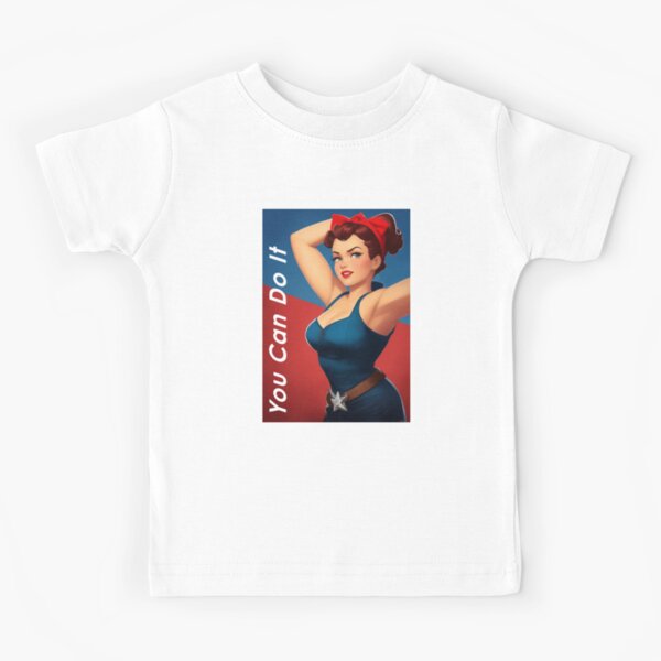 Item preview, You Can Do It World War Women Poster Art designed and sold by w1ckerman.