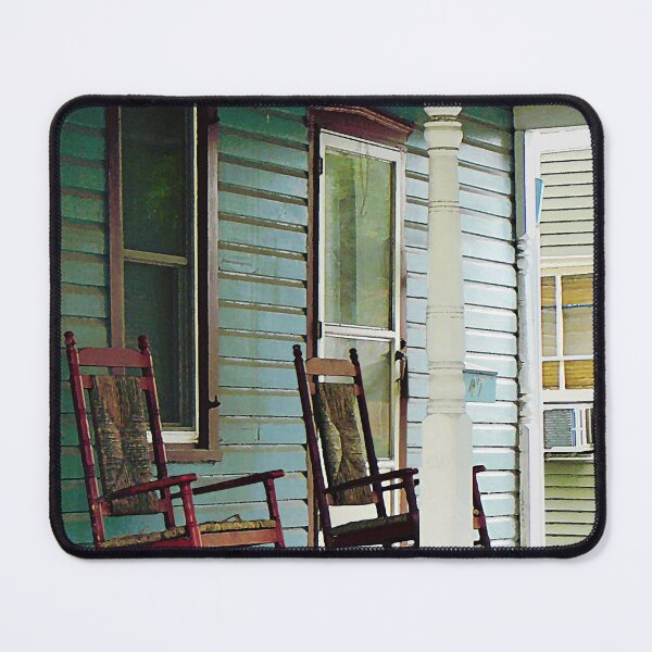 Item preview, Wooden Rocking Chairs on Porch designed and sold by Susan Savad.