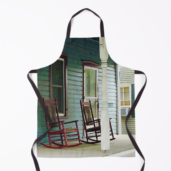 Item preview, Wooden Rocking Chairs on Porch designed and sold by Susan Savad.