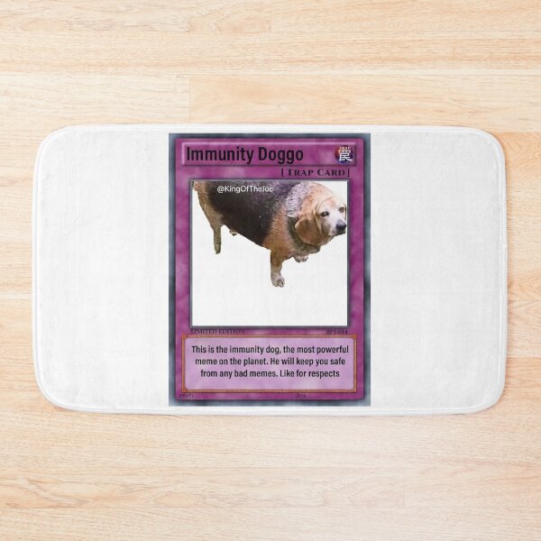 Item preview, Immunity Doggo Card designed and sold by cheapfan.