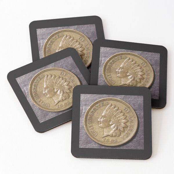 Item preview, 1862 Indian Cent designed and sold by coinsxcrochet.