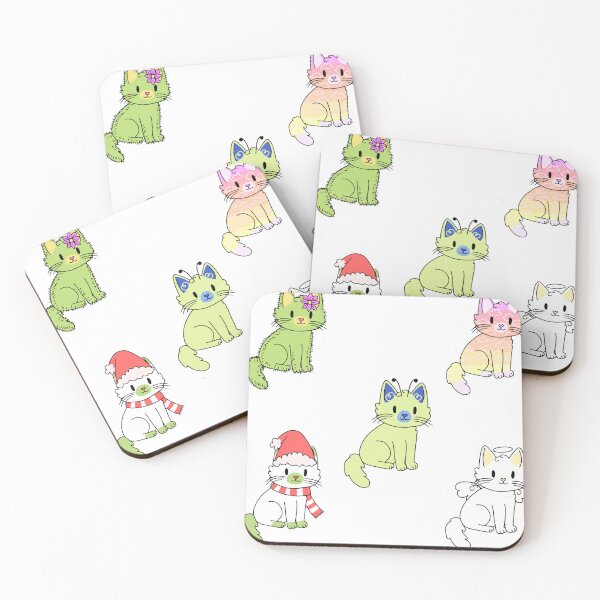 Item preview, Kitties Sticker Pack 5 designed and sold by casserolestan.