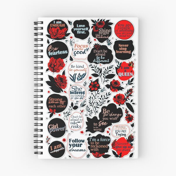 Item preview, Great Motivational Quotes for empowered women designed and sold by StickerSpree.
