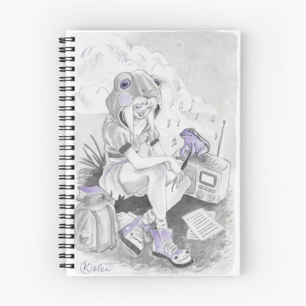 Item preview, Radio - Day 4 - Inktober 2020 designed and sold by KaleaArt.