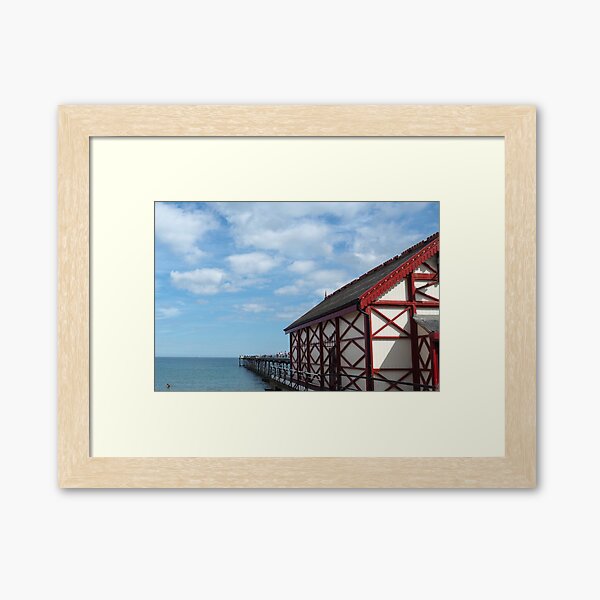 NDVH Saltburn Pier Framed Art Print