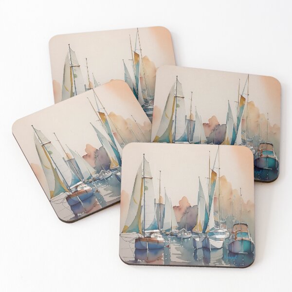 Item preview, Sailboats - Under Full Sail designed and sold by Noejul.