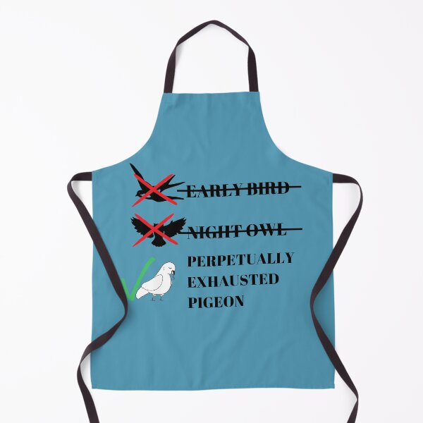 Item preview, Perpetually exhausted pigeon designed and sold by Silver Lining Gift Co..