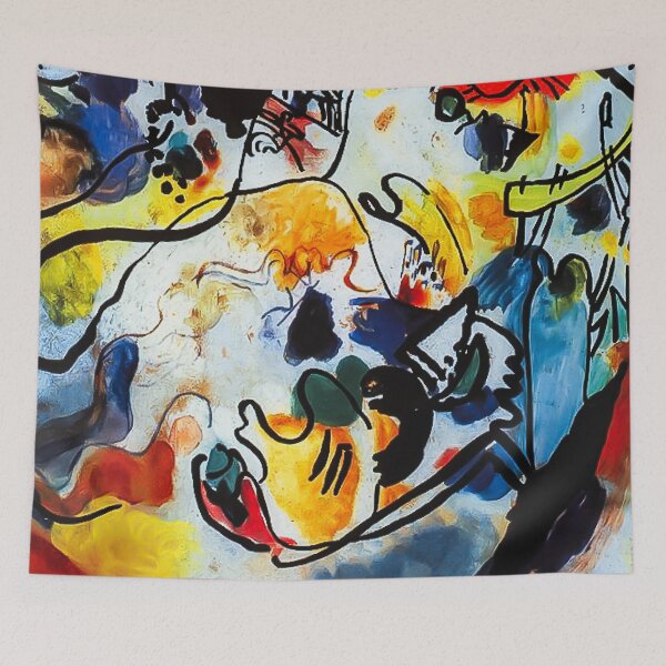 Item preview, Wassily Kandinsky | el juicio final designed and sold by BossyCatHome.