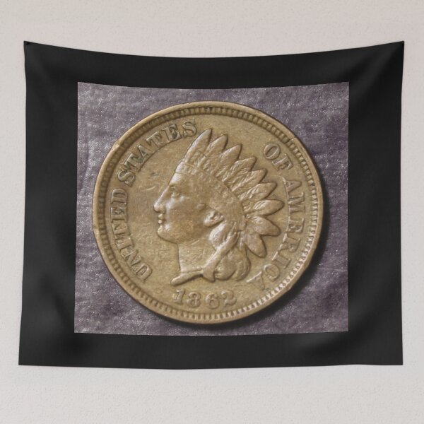 Item preview, Amazing 1862 Indian Cent designed and sold by coinsxcrochet.