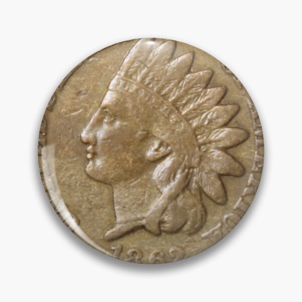 Item preview, Amazing 1862 Indian Cent designed and sold by coinsxcrochet.