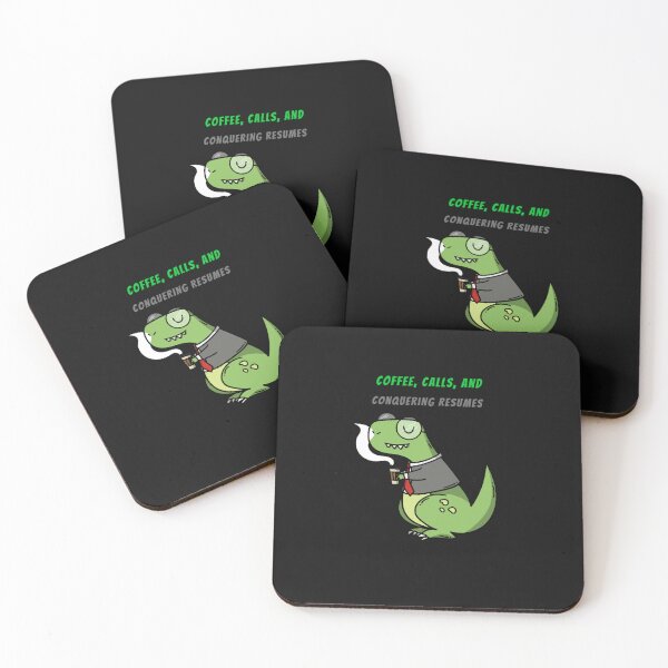Item preview, Recruiter -Coffee, Calls, and Conquering Resumes designed and sold by joabaj.
