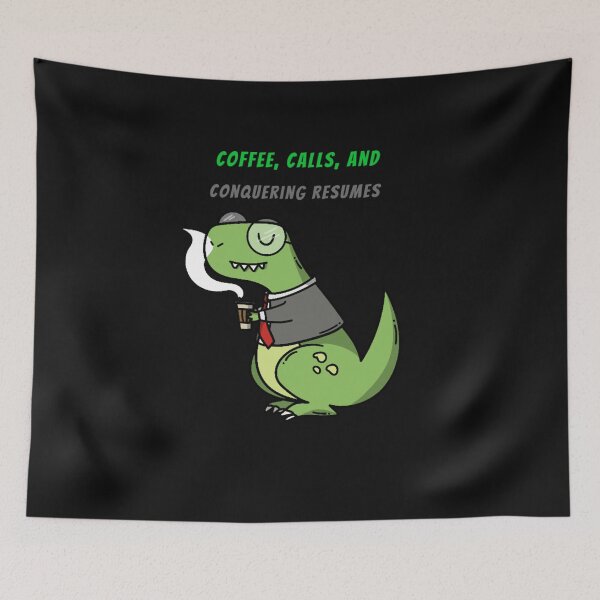 Item preview, Recruiter -Coffee, Calls, and Conquering Resumes designed and sold by joabaj.