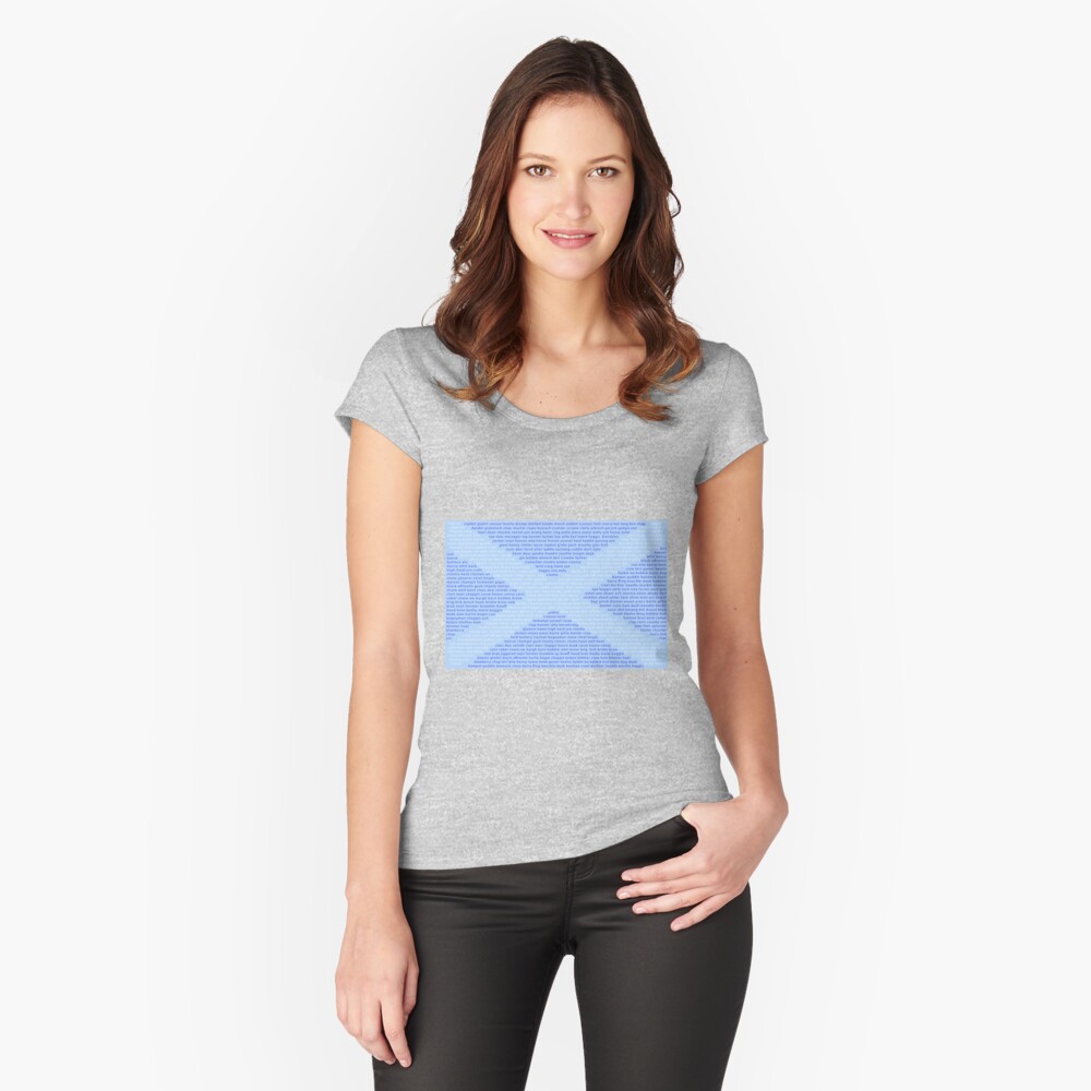 Item preview, Fitted Scoop T-Shirt designed and sold by SiobhanFraser.