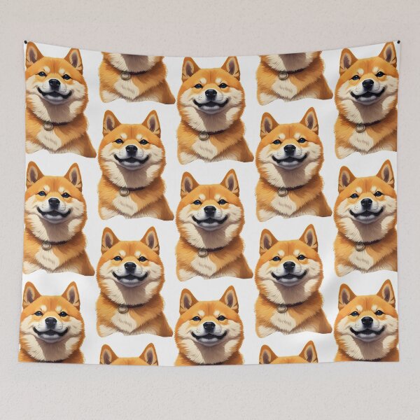 Item preview, Shiba Inu Head 8 DOGE Coin Do you even Elon Musk? designed and sold by wojysmokes.