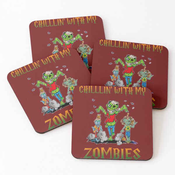 Item preview, Halloween Scary Gift Chillin With My Zombies Costume     designed and sold by Kianbriseno.