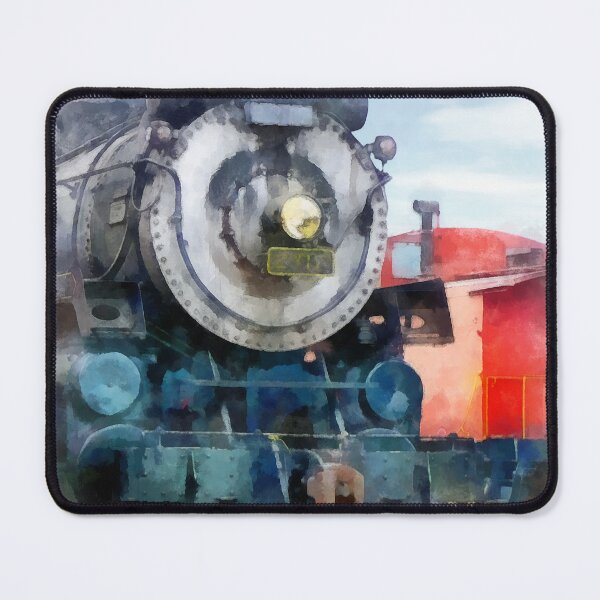 Item preview, Locomotive and Caboose designed and sold by Susan Savad.