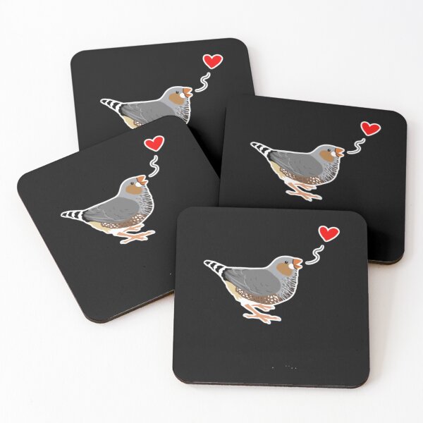 Item preview, Zebra Finch Love 	 	 designed and sold by ghzusmwe11.