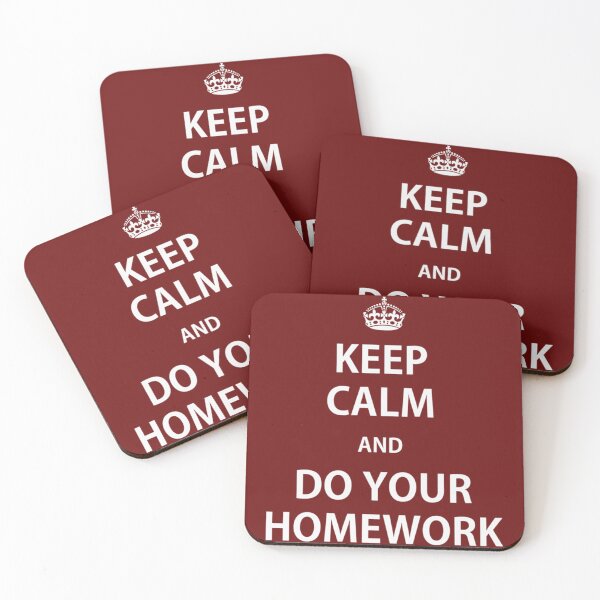 Item preview, Keep Calm and Do Your Homework    designed and sold by Kianbriseno.