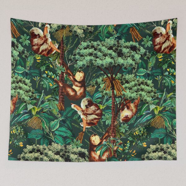 Item preview, Sloths of the Rainforests designed and sold by Burcu Korkmazyurek.