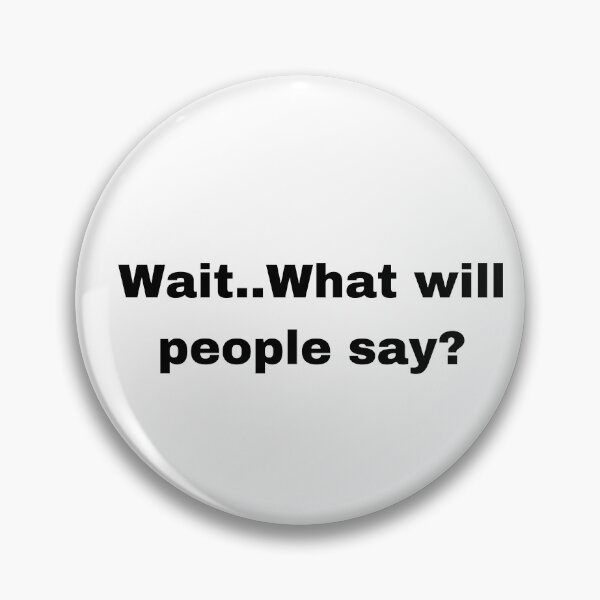 Item preview, Wait..what will people say? Sticker designed and sold by rebel-store21.
