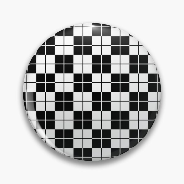 Item preview, Black and White Argyle Checkerboard Plaid Pattern designed and sold by tonymagnerart.