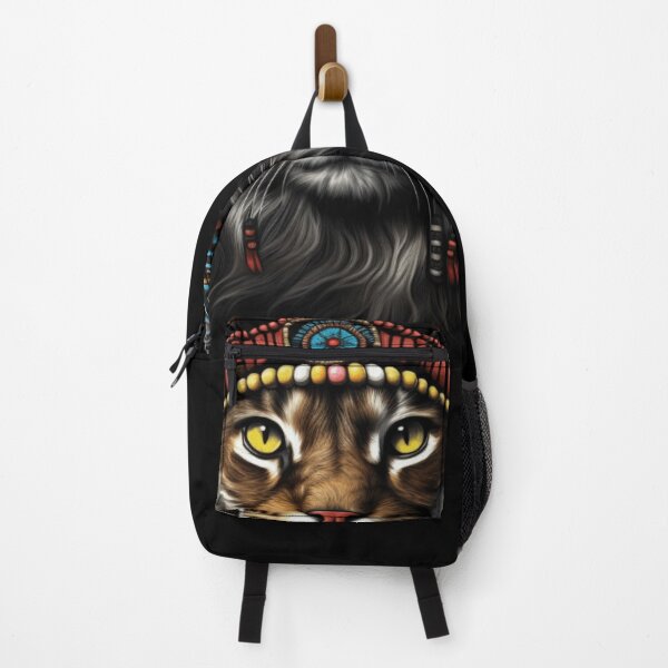 Item preview, Native indian cat  designed and sold by Sandiq Design.