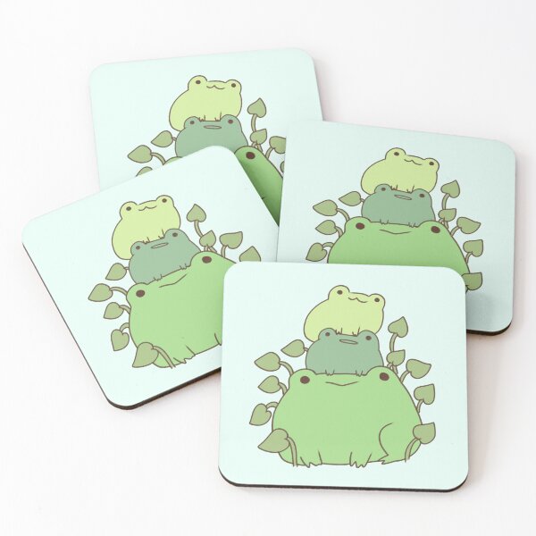 Item preview, Frogs stack illustration  designed and sold by Mayarart.