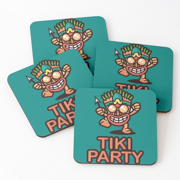 Item preview, Tiki party    designed and sold by Kianbriseno.