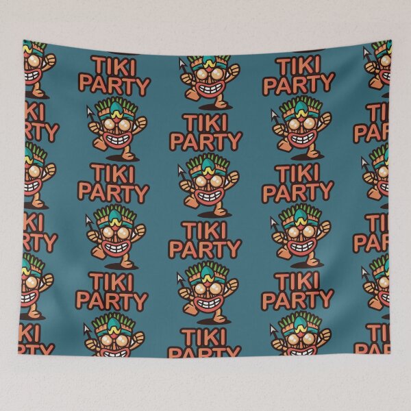 Item preview, Tiki party    designed and sold by Kianbriseno.