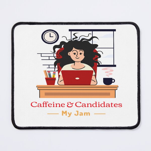 Item preview,  Recruiter -Caffeine & Candidates – My Jam designed and sold by joabaj.