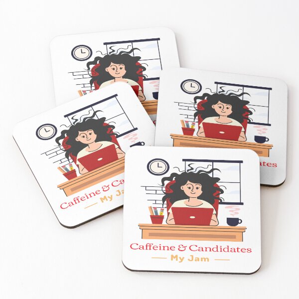 Item preview,  Recruiter -Caffeine & Candidates – My Jam designed and sold by joabaj.