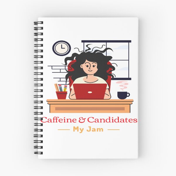 Item preview,  Recruiter -Caffeine & Candidates – My Jam designed and sold by joabaj.