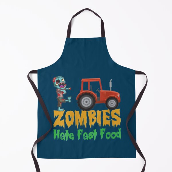 Item preview, Womens Zombies Hate Fast Food Funny Halloween Farmers VNeck designed and sold by Kianbriseno.