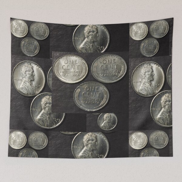 Item preview, 1943 PDS Steel Cents designed and sold by coinsxcrochet.