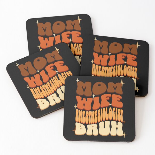 Item preview, Mom Wife Anesthetologist Bruh designed and sold by BYNDART.
