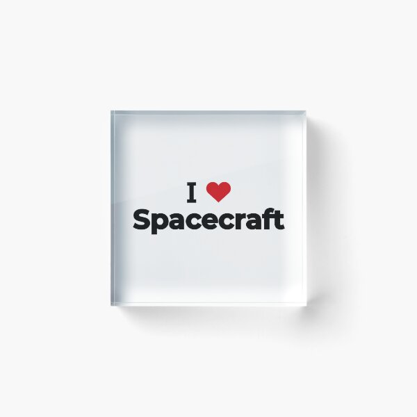Item preview, I love Spacecraft designed and sold by Moyanana.
