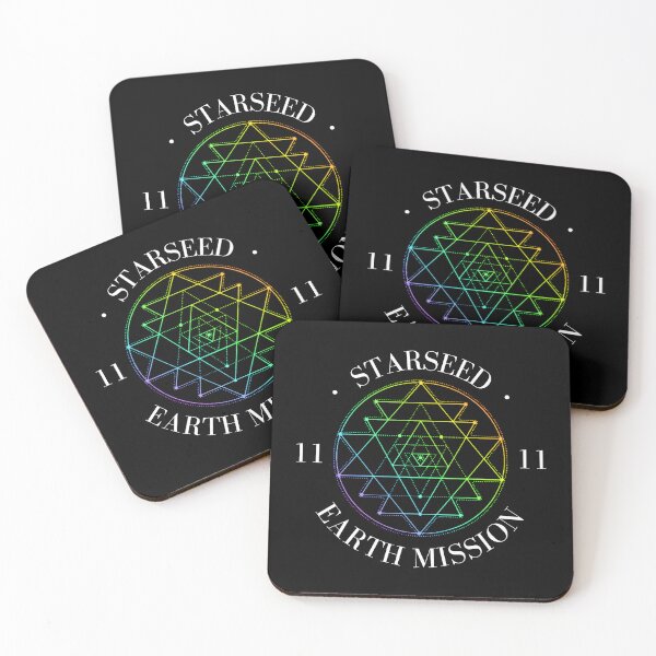 Item preview, Starseed Earth Mission 1111 Rainbow Sacred Geometry designed and sold by PlanetStarseed.