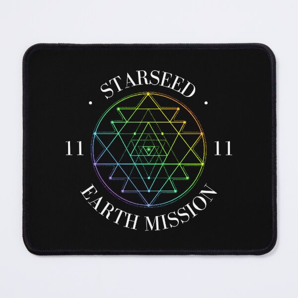 Item preview, Starseed Earth Mission 1111 Rainbow Sacred Geometry designed and sold by PlanetStarseed.