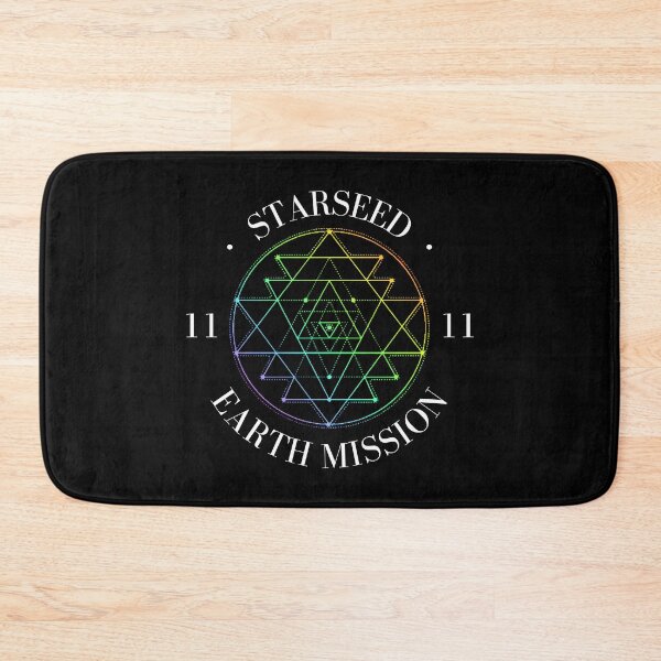 Item preview, Starseed Earth Mission 1111 Rainbow Sacred Geometry designed and sold by PlanetStarseed.