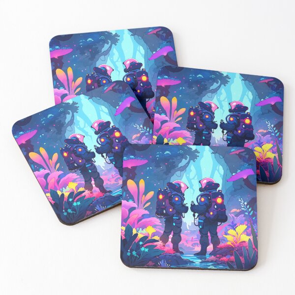 Item preview, Explore Infinity: Cosmic Digital Art and Astronauts in Space and Universe Illustrations designed and sold by InsaneLEDP.