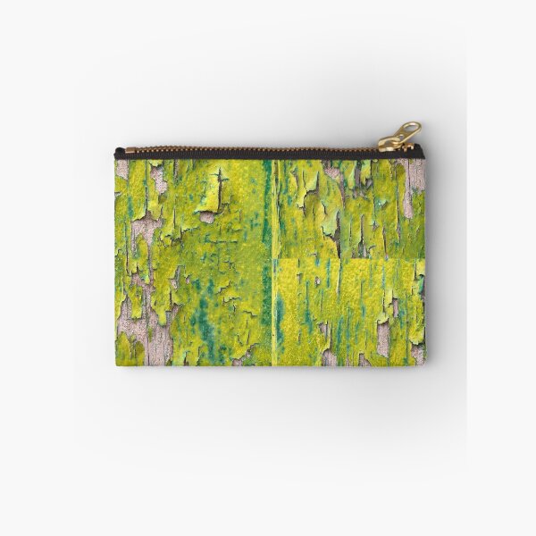 Item preview, Chipped Yellowish Green Paint on Wood | Close-up Pattern designed and sold by Frédérique de Paus.