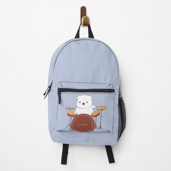 Item preview, Drummer Polar Bear | Bunniesmee designed and sold by bunniesmee.
