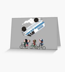 Stranger Things Merch Greeting Card