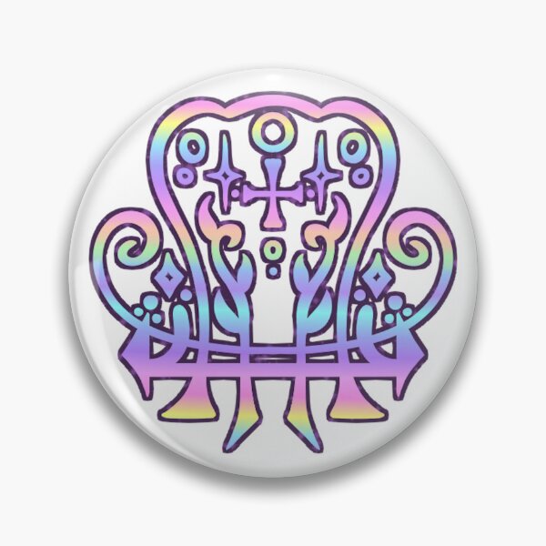 Item preview, Duke/Count Barbatos Daemon Sigil // Modified Pastel Rainbow Version by Korvella Starlight designed and sold by vampydemonartz.