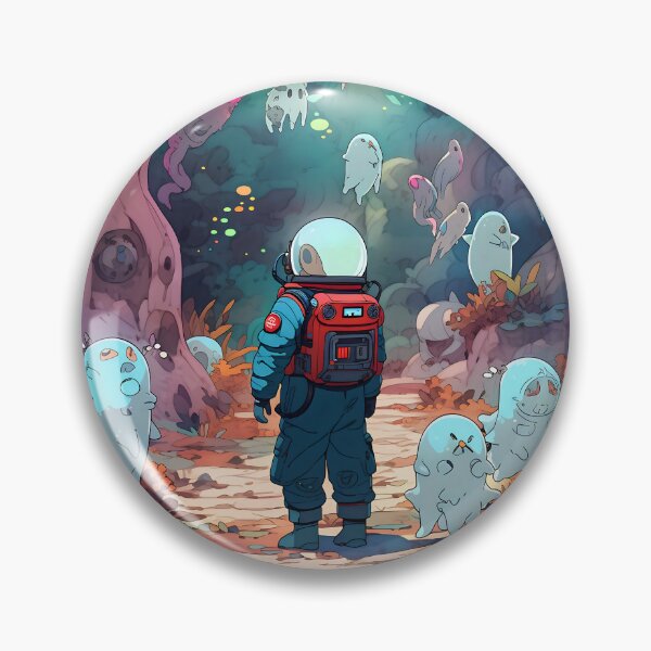 Item preview, Explore Infinity: Cosmic Digital Art and Astronauts in Space and Universe Illustrations designed and sold by InsaneLEDP.